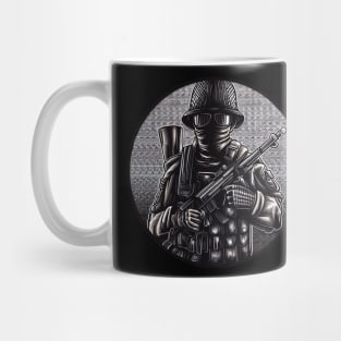 Soldier Army Gun Mug